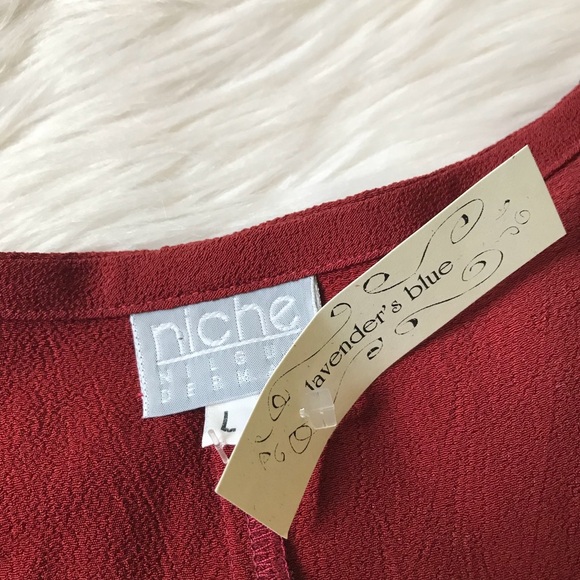 NWT Niche Nilgun Derman peplum top - Picture 3 of 5